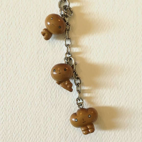 Vintage Y2K San-X Kogepan 3 Charm Keychain - Picture 4 of 16